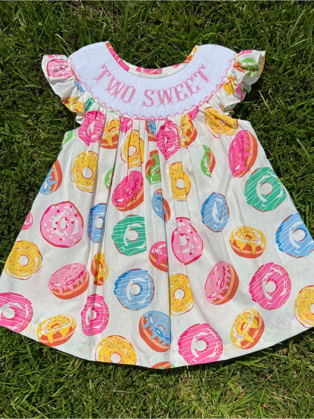 TWO SWEET Hand Smocked Dress